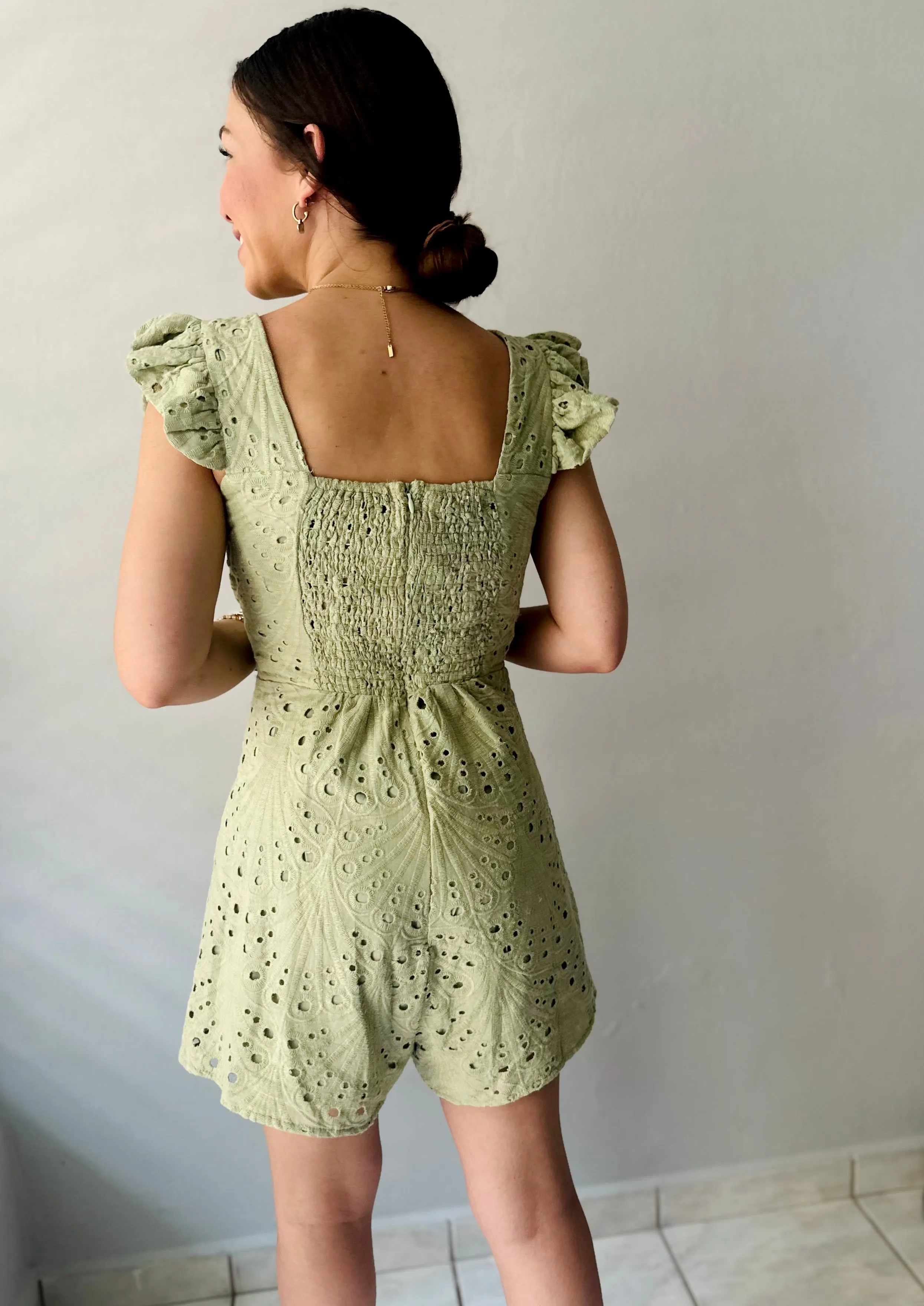 Olive Romper