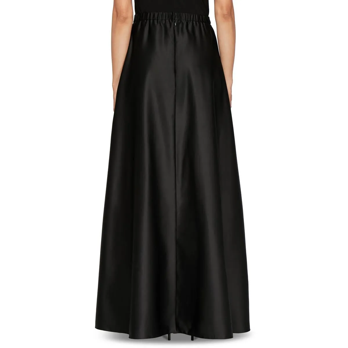 Petites Womens Ball Gown Evening Maxi Skirt