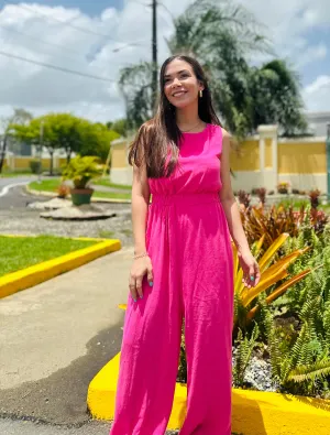 Pink Jumpsuit