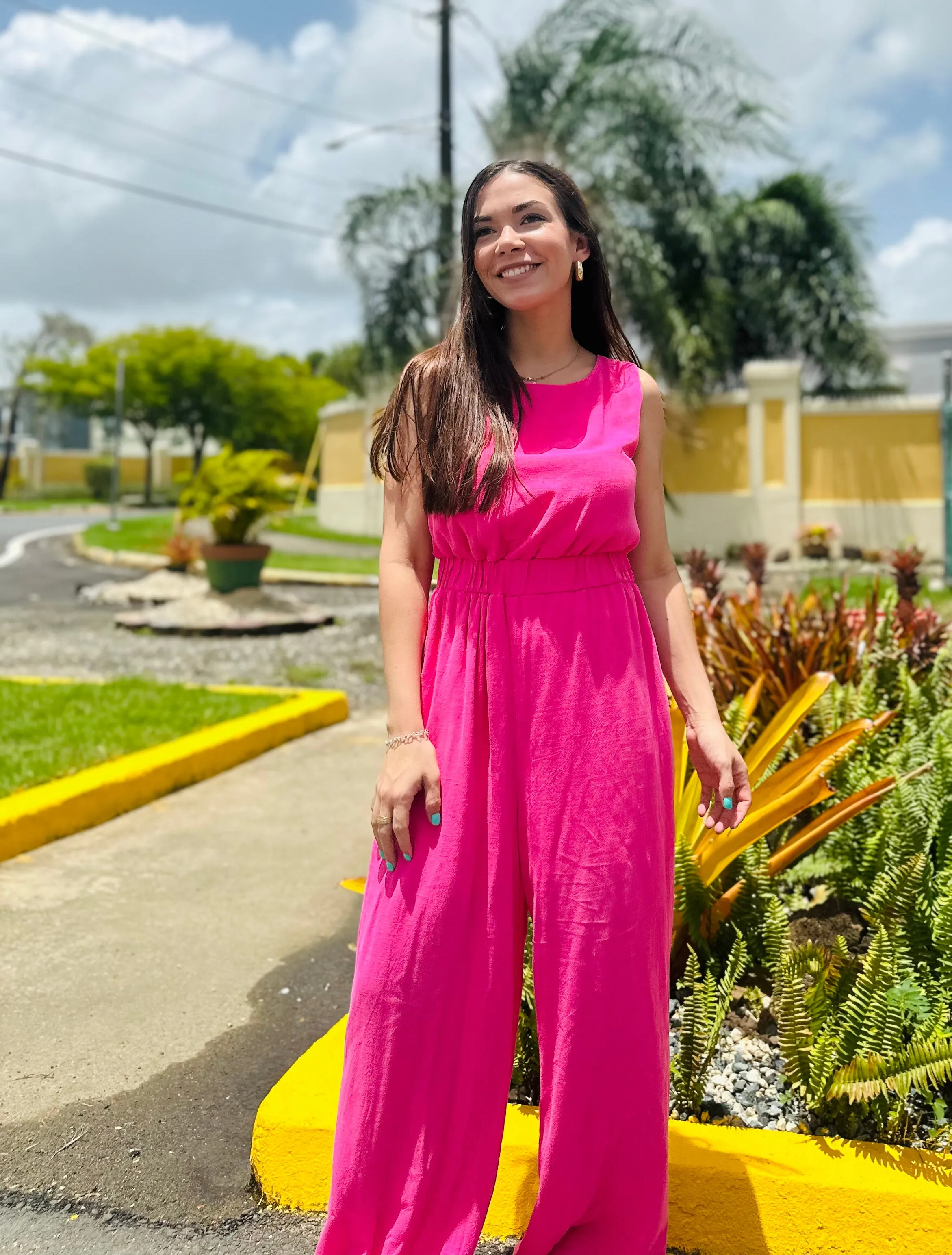 Pink Jumpsuit