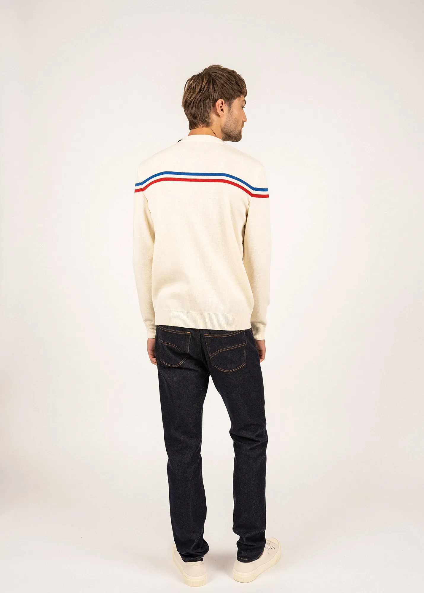 Pull  rayures places Elyse - SAINT JAMES x Elyse (ECUME/TULIPE/GITANE)