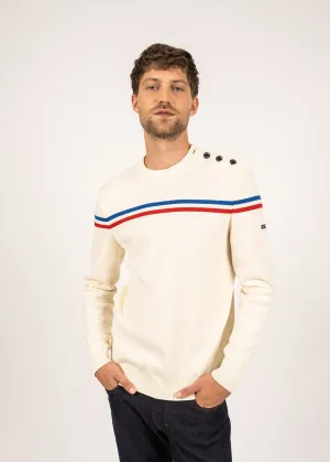Pull  rayures places Elyse - SAINT JAMES x Elyse (ECUME/TULIPE/GITANE)