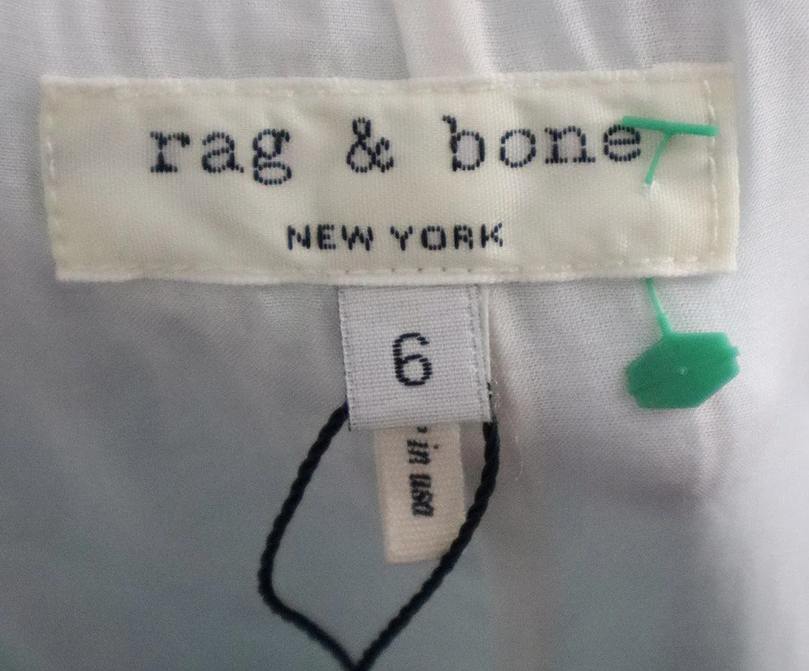 Rag & Bone Mint Green Pleated Dress sz 6