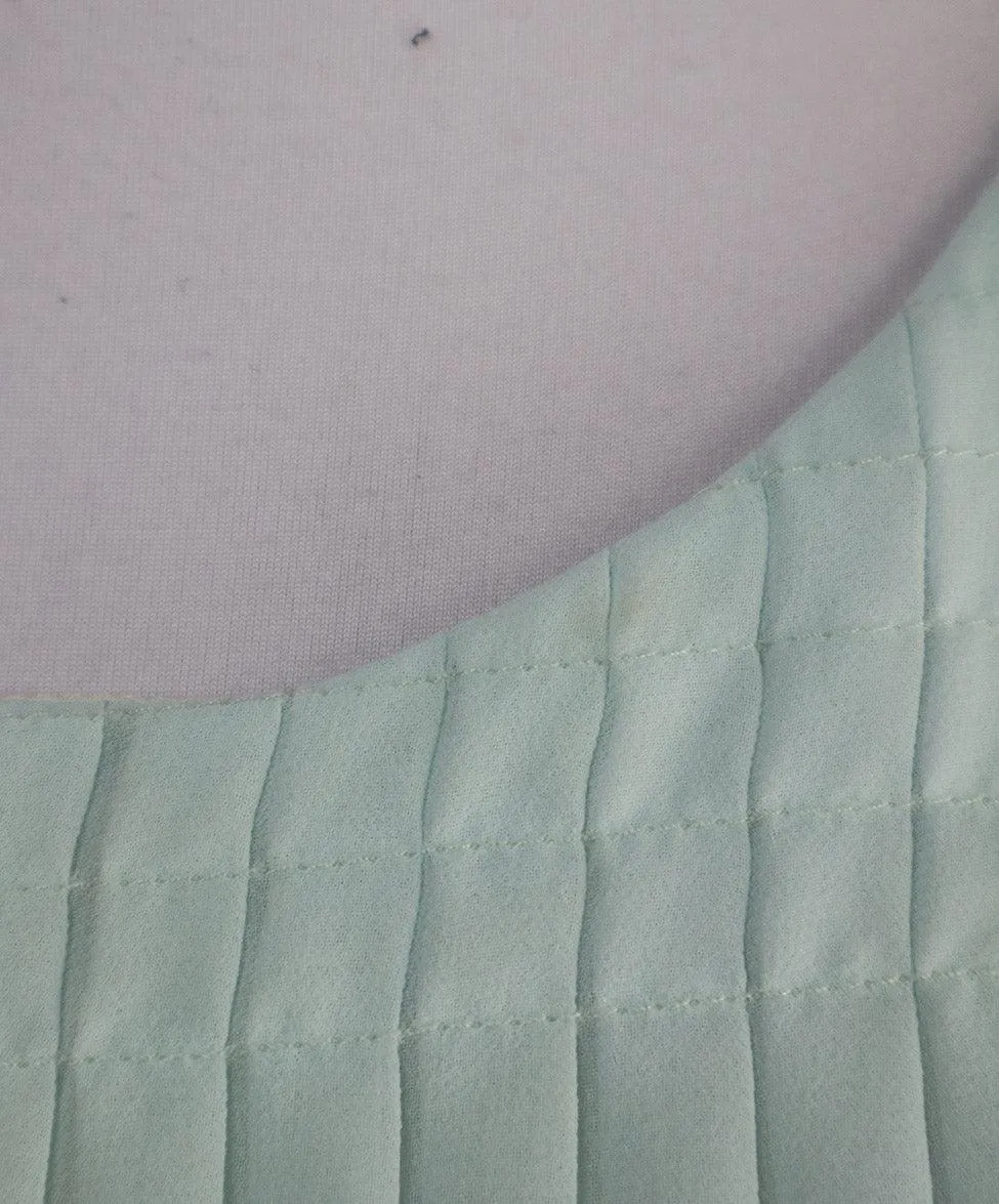 Rag & Bone Mint Green Pleated Dress sz 6