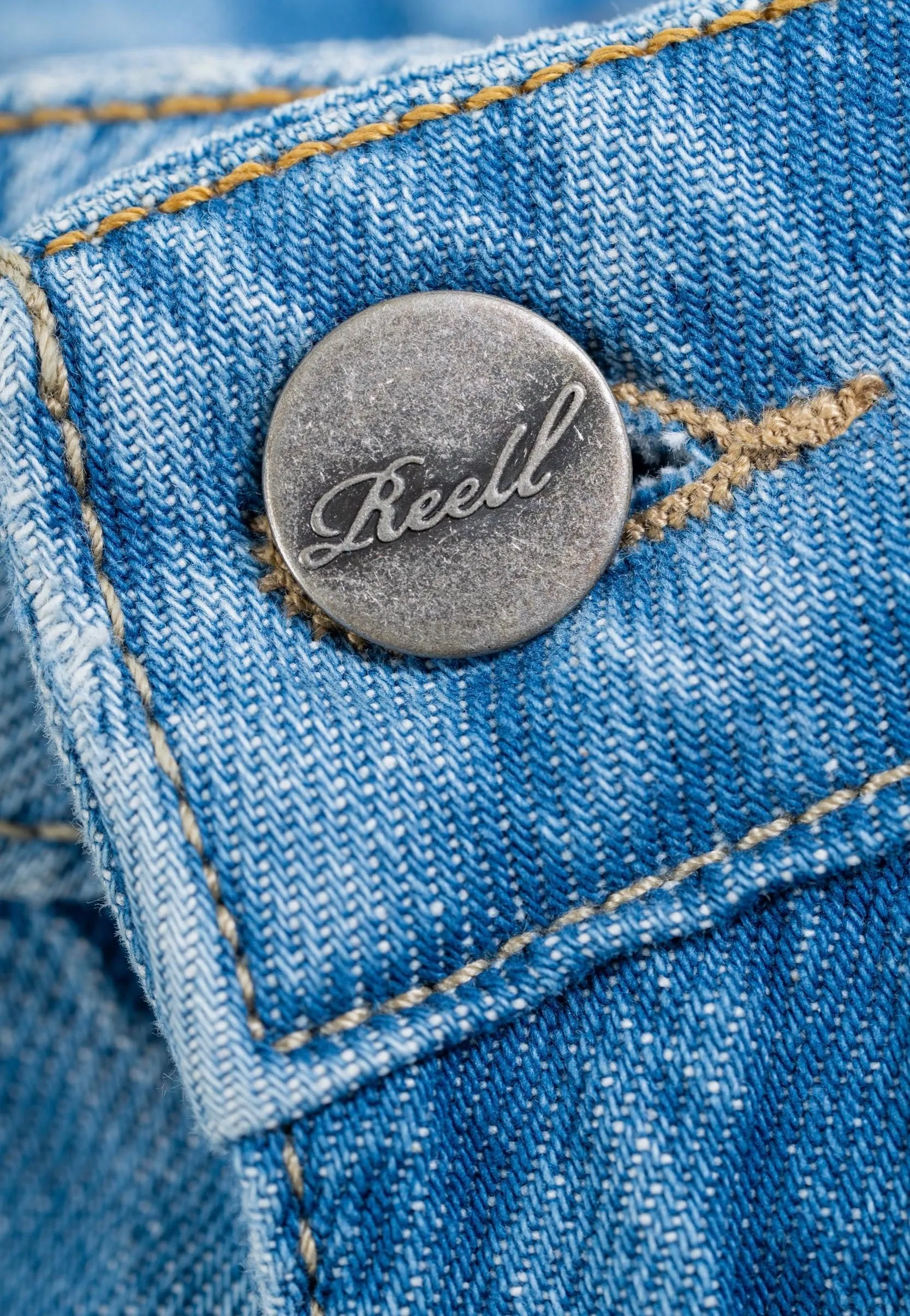 REELL - Women Chlo Baggy Sky Blue Stone - Jeans