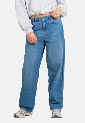 REELL - Women Chlo Baggy Sky Blue Stone - Jeans