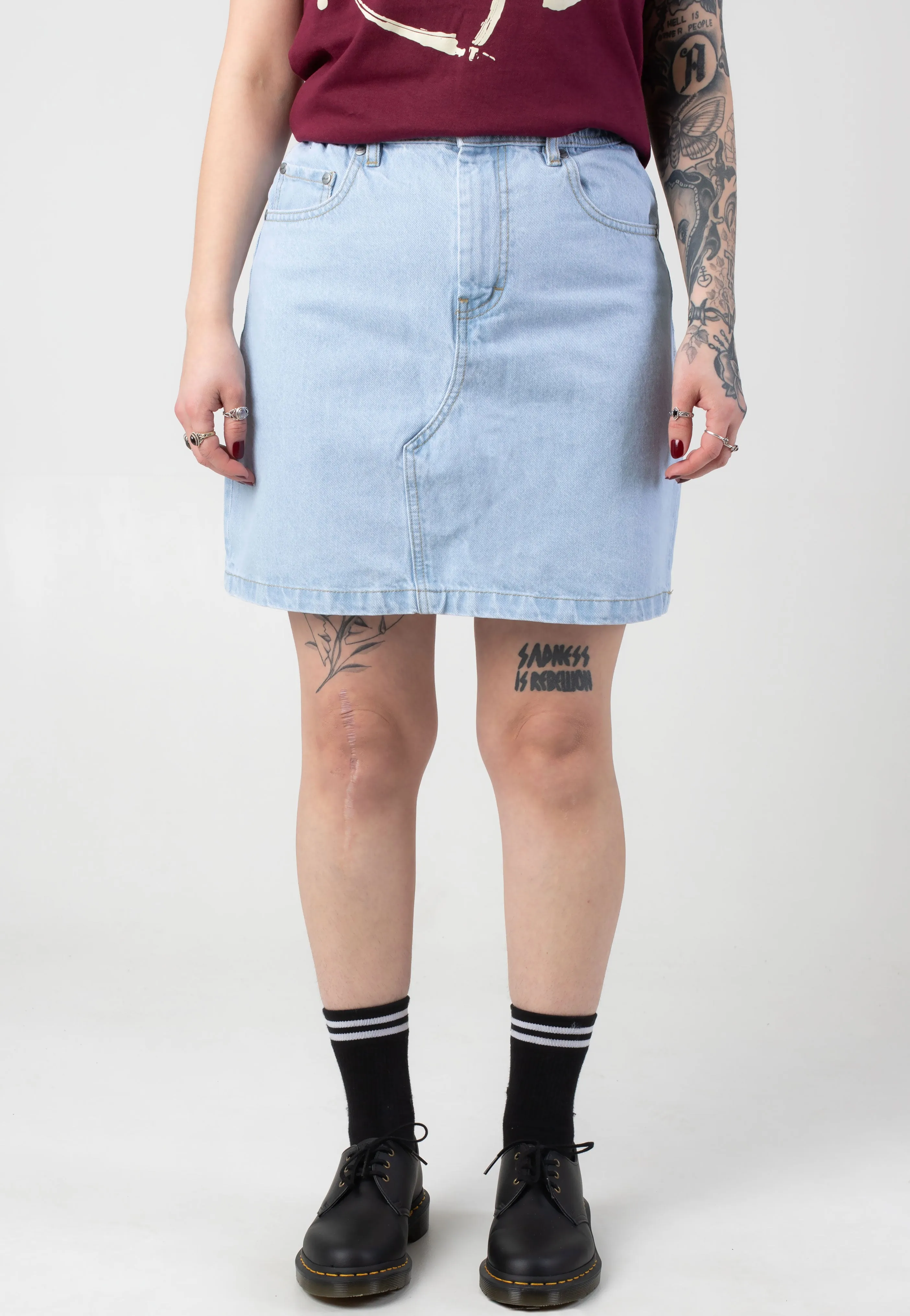 REELL - Women Nola Origin Light Blue - Skirt
