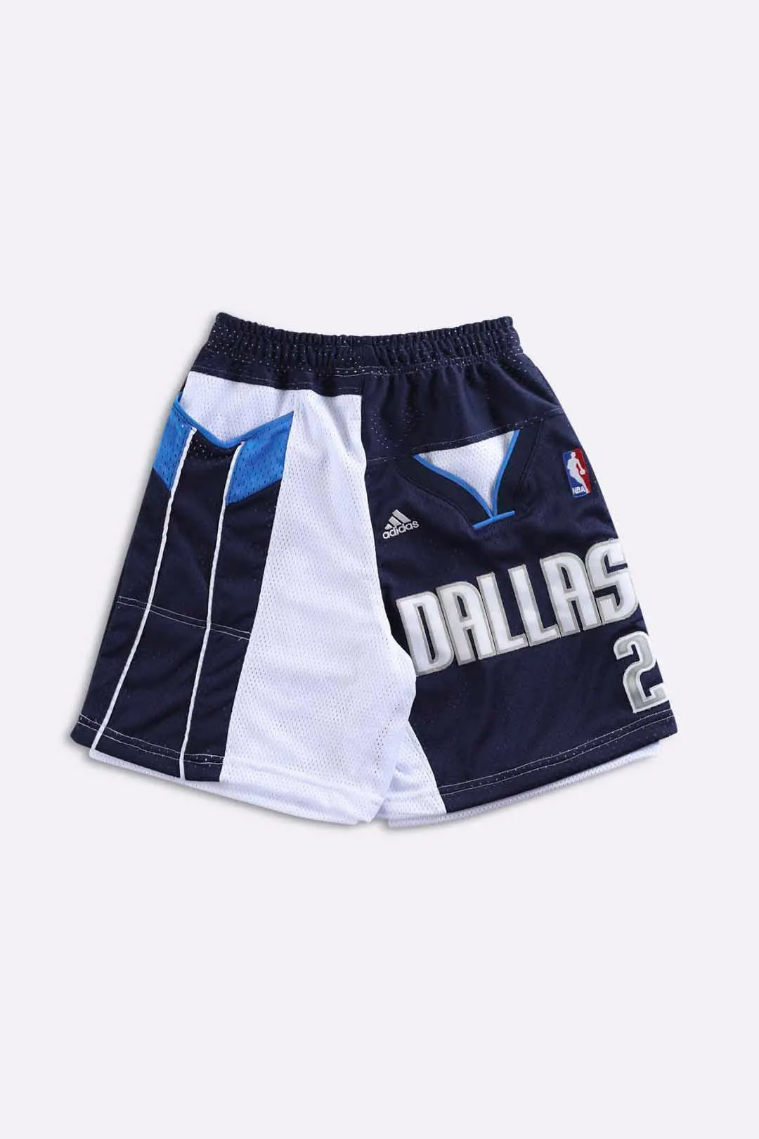 Rework Unisex Mavericks NBA Jersey Shorts - Women-XS, Men-XXS Frankie