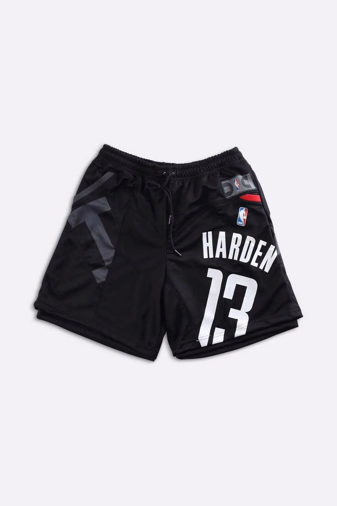 Rework Unisex Rockets NBA Jersey Shorts - Women-M, Men-S Frankie