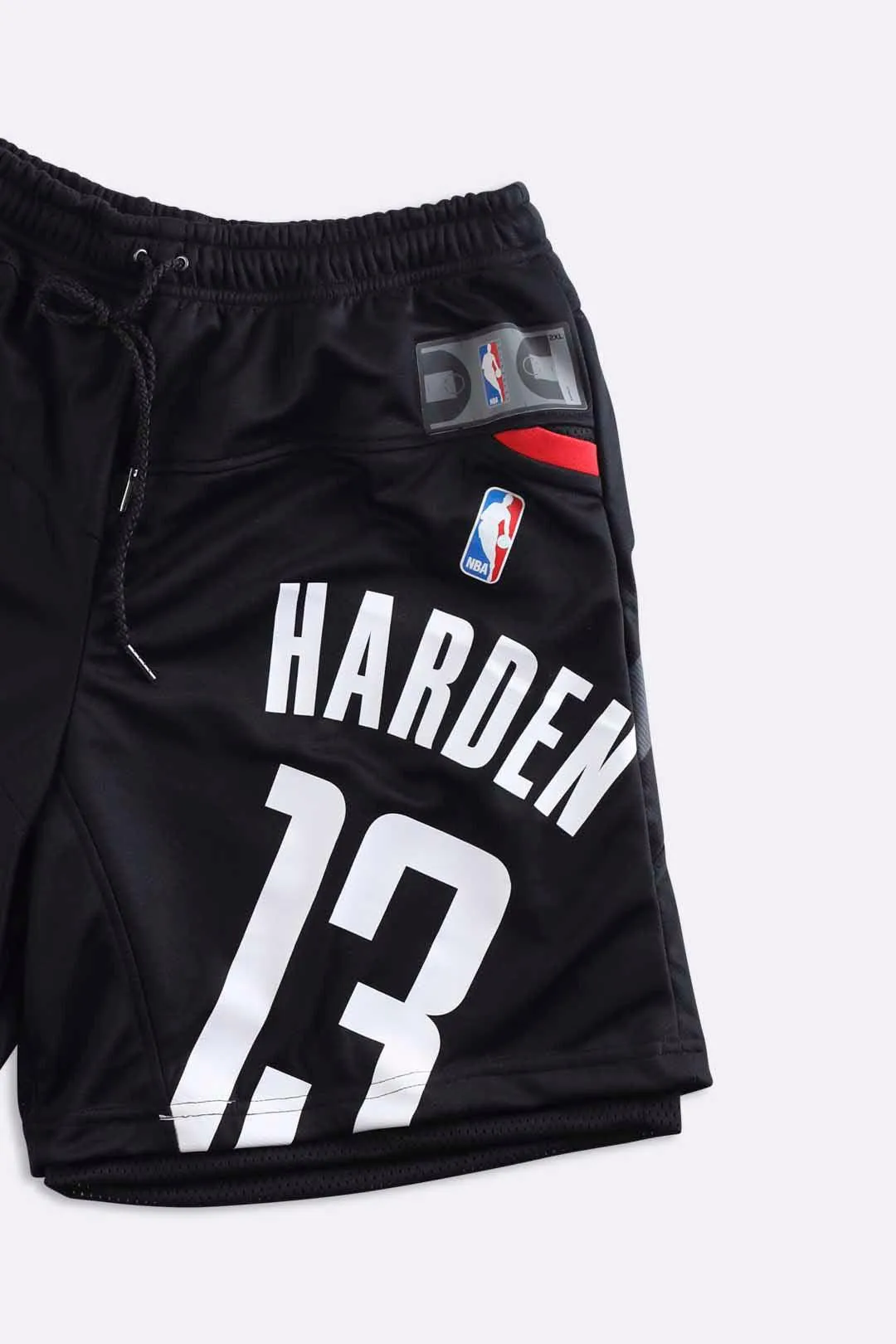 Rework Unisex Rockets NBA Jersey Shorts - Women-M, Men-S Frankie