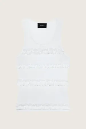 Ruffle Frill Tank Top