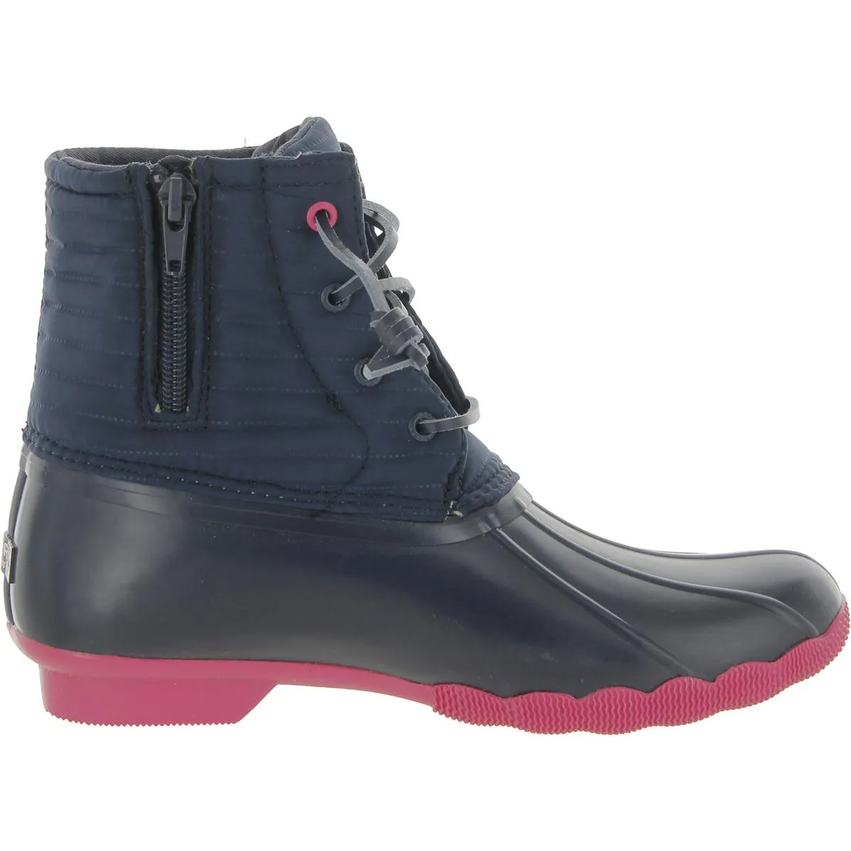 Saltwater Girls Quilted Zip Up Rain Boots