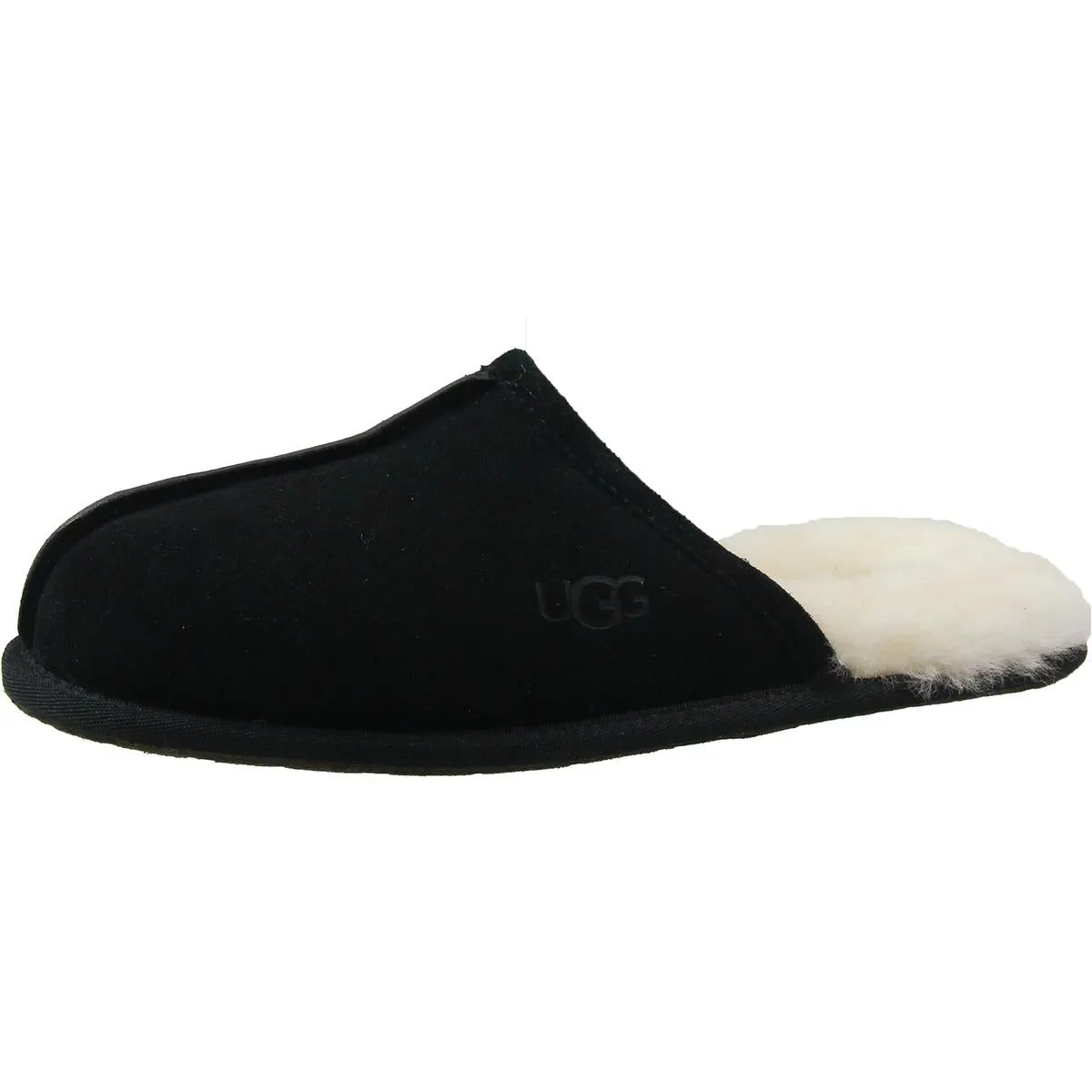 Scuff Mens Suede Slip On Scuff Slippers