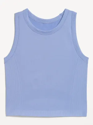 Seamless Cropped Performance Top for Women