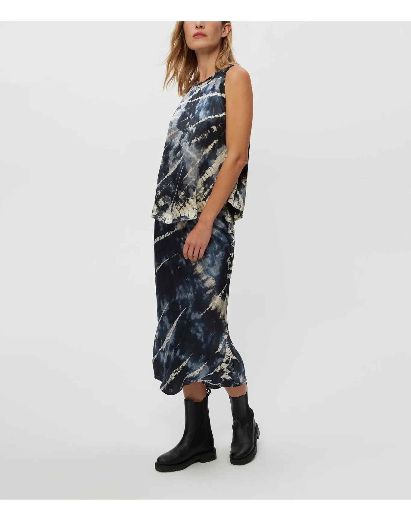 Shay Double Dye Tank | Midnight Combo MICHAEL STARS