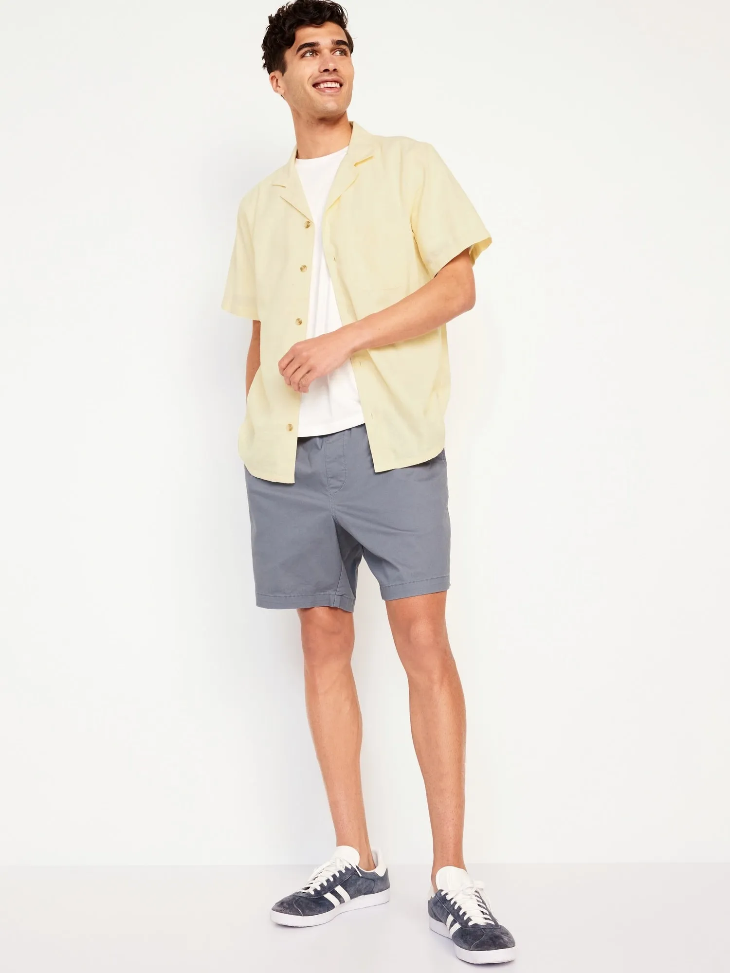 Short-Sleeve Camp Shirt for Men