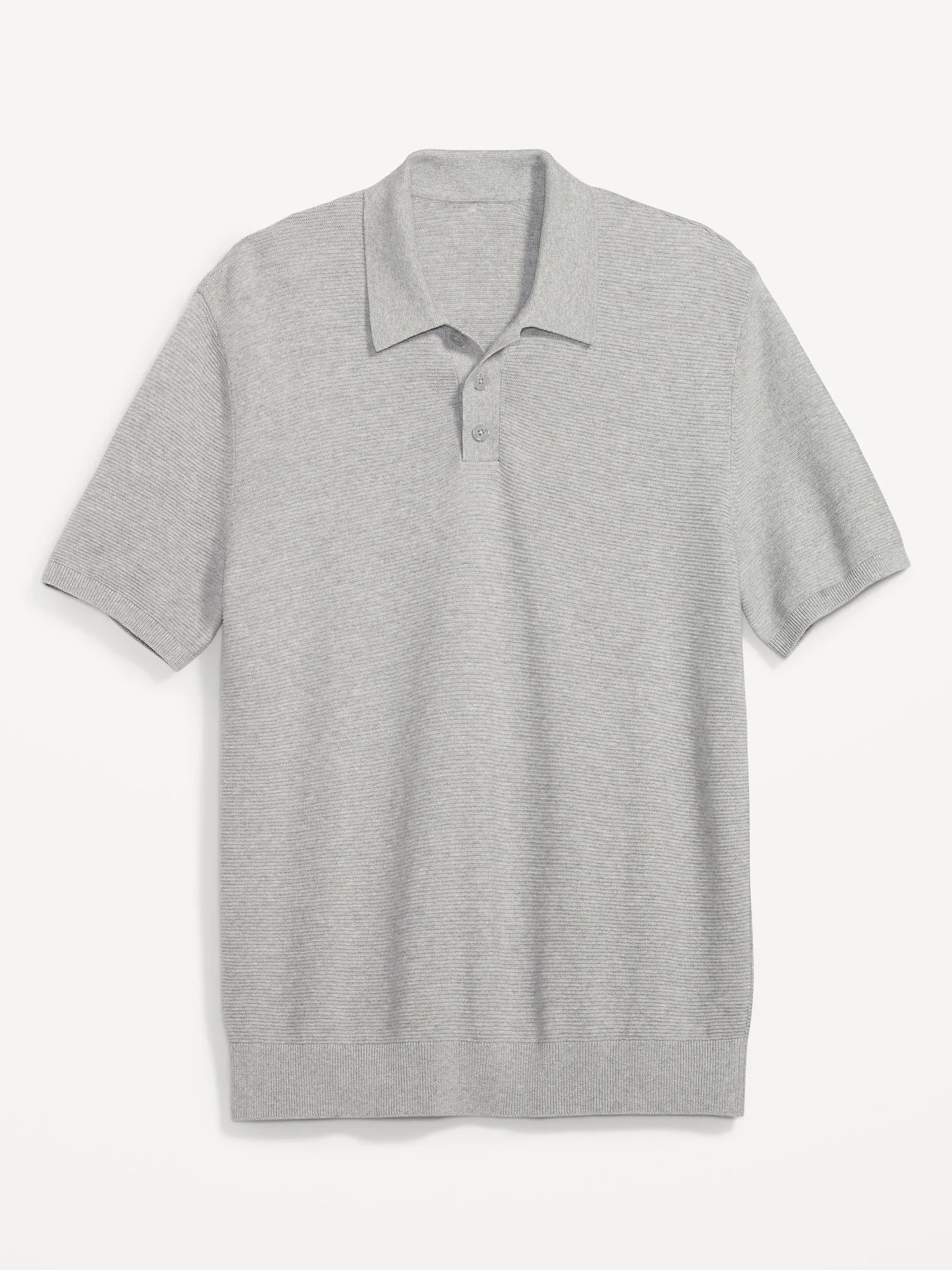 Short-Sleeve Polo Pullover Sweater for Men Old-Navy