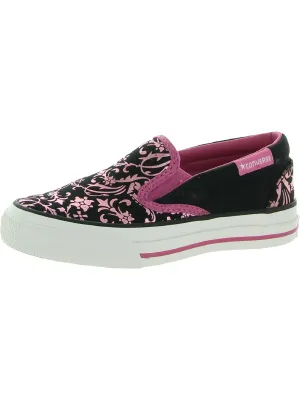 Skidgrip EV Glitz Girls Canvas Metallic Casual and Fashion Sneakers