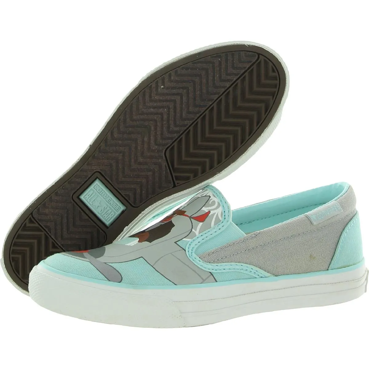 Skidgrip EV Space Girls Canvas Printed Casual and Fashion Sneakers