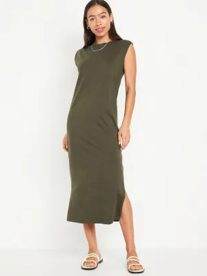 Sleeveless Maxi Column Dress for Women