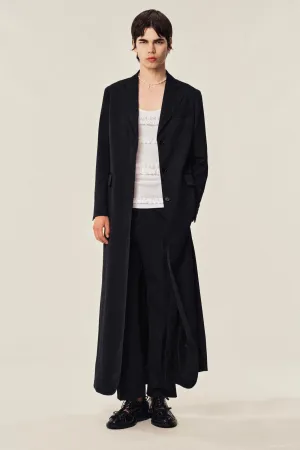 Slit Detail Long Coat