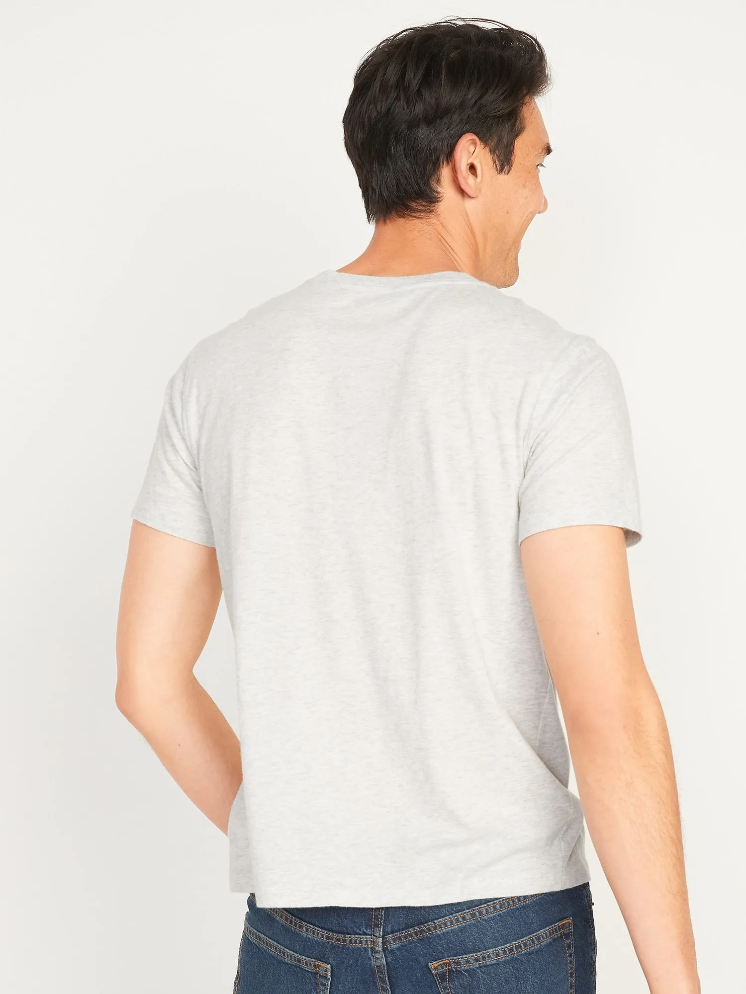 Soft-Washed Crew-Neck T-Shirt for Men