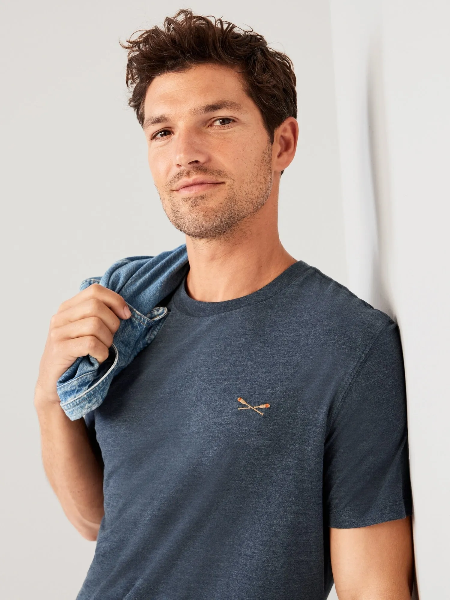 Soft-Washed Crew-Neck T-Shirt for Men