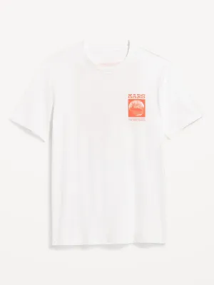 Soft-Washed Graphic T-Shirt For Men