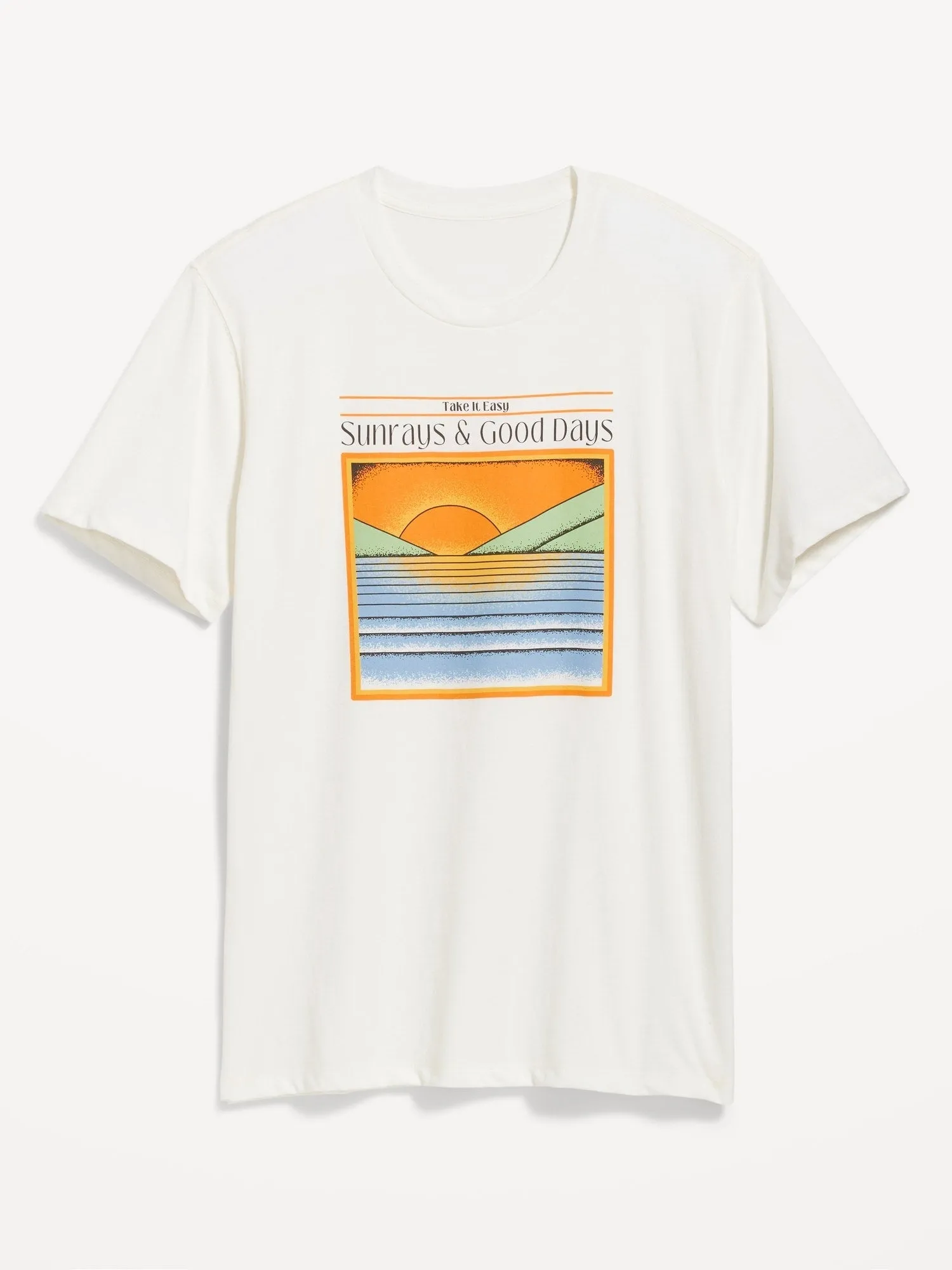 Soft-Washed Graphic T-Shirt for Men