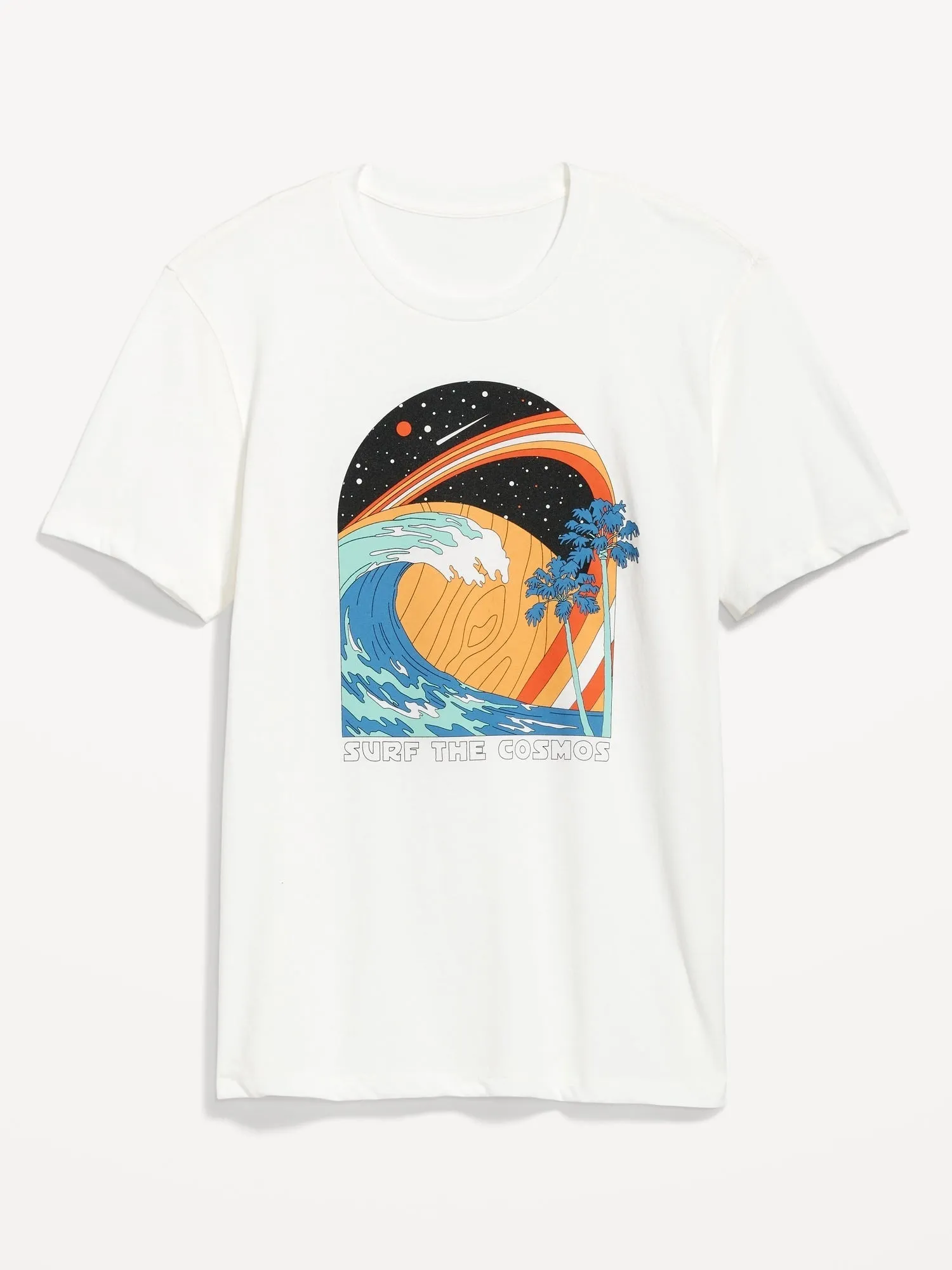 Soft-Washed Graphic T-Shirt for Men