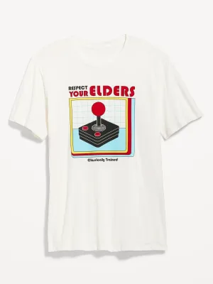 Soft-Washed Graphic T-Shirt for Men