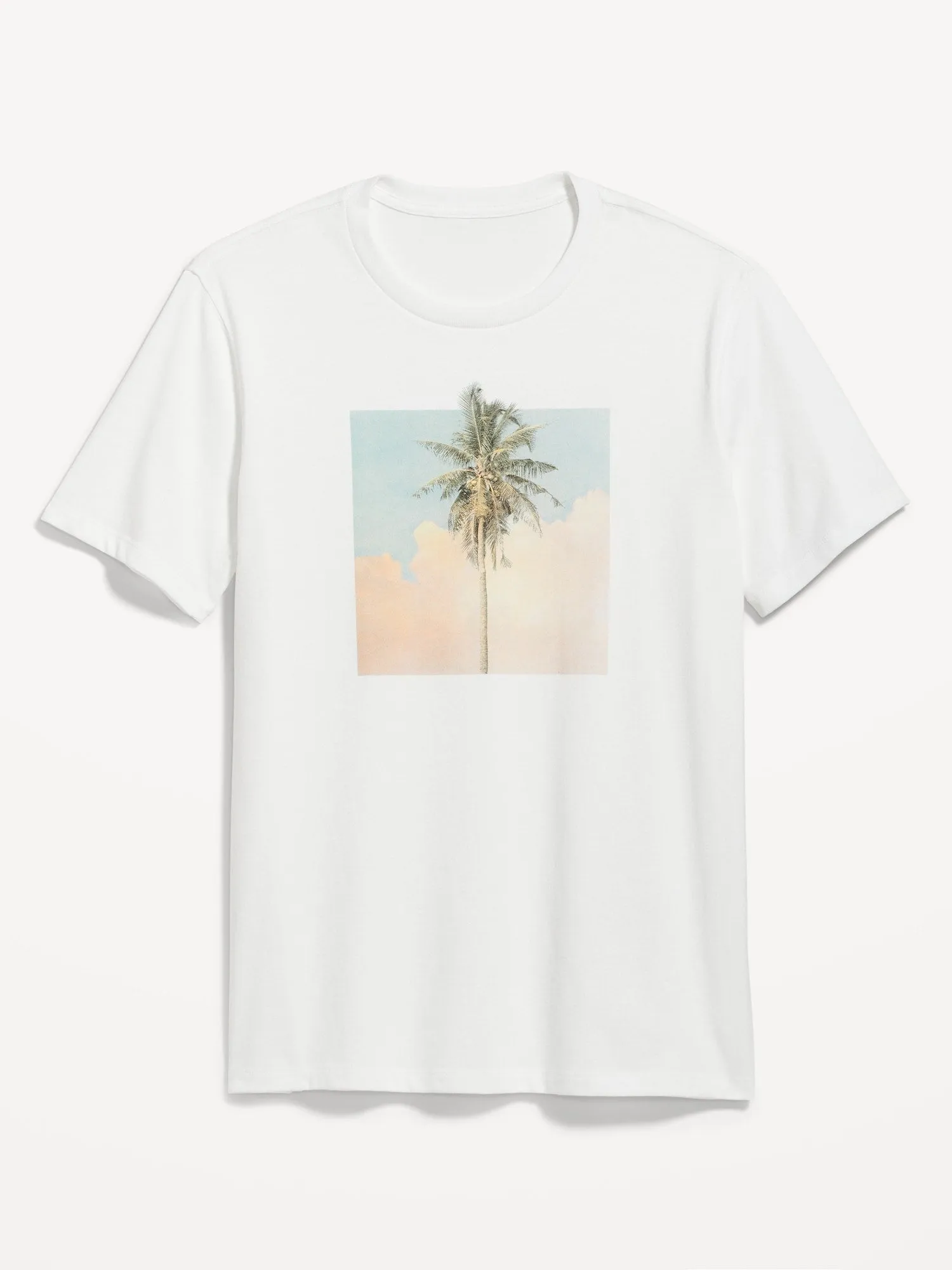Soft-Washed Graphic T-Shirt for Men