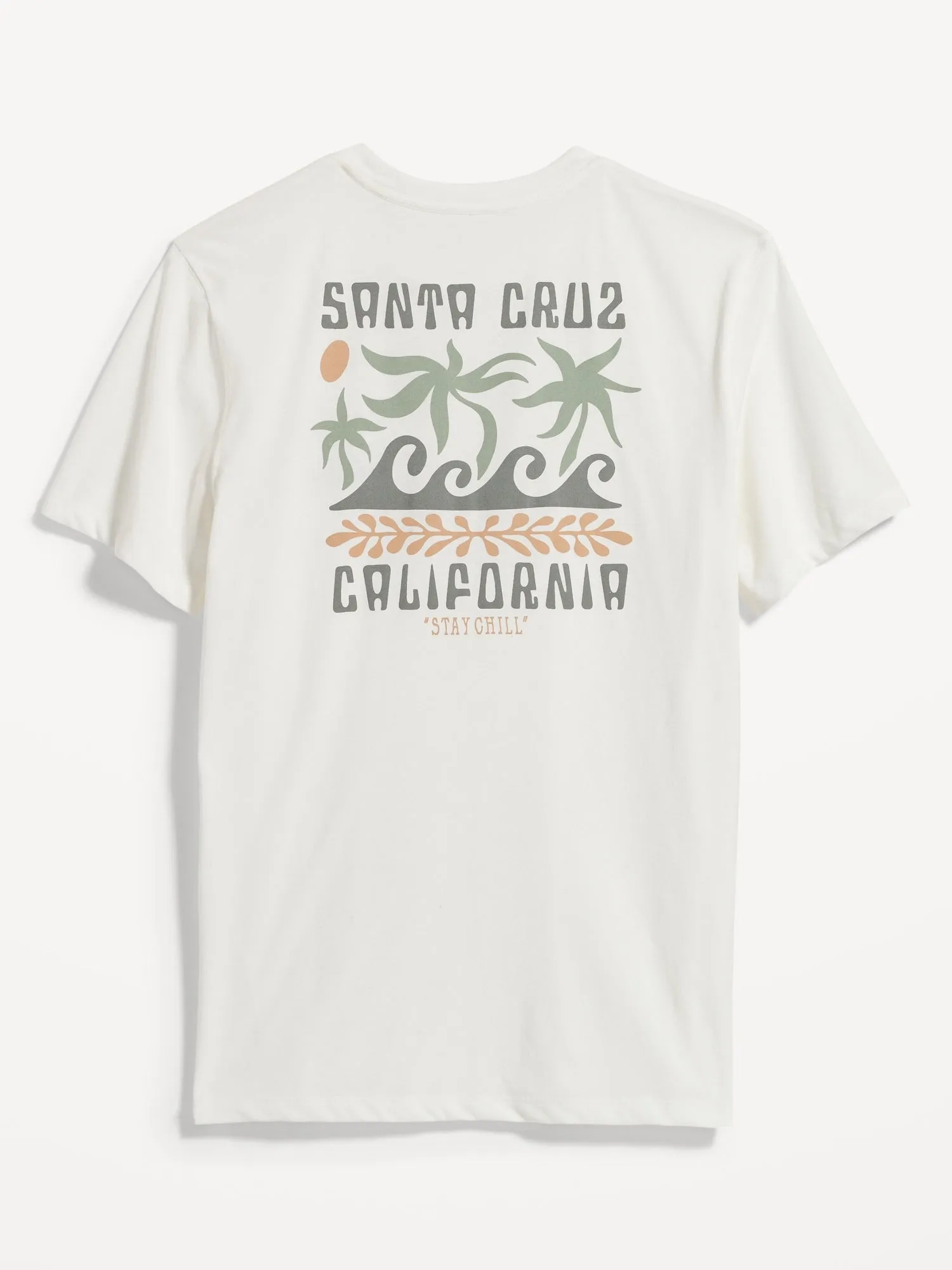 Soft-Washed Graphic T-Shirt for Men