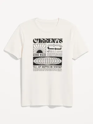 Soft-Washed Graphic T-Shirt for Men