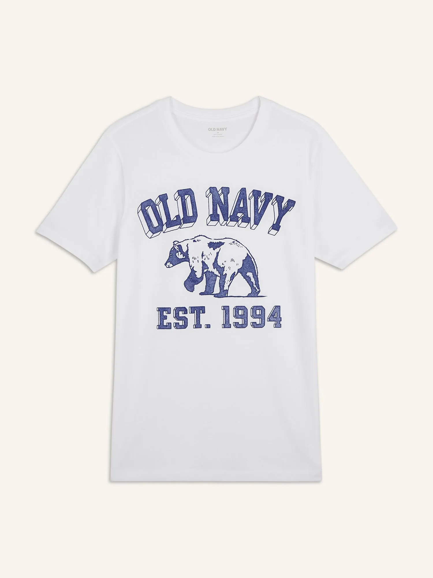 Soft-Washed Logo T-Shirt for Men