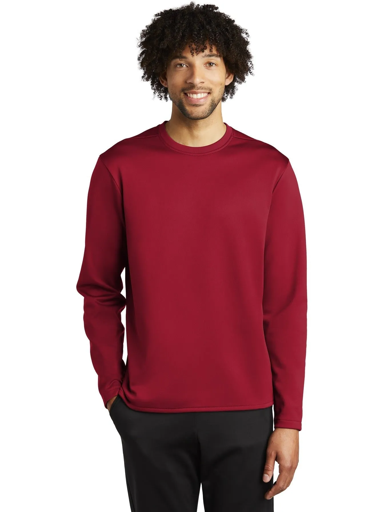 Sport-Tek Sport-Wick Fleece Pullover Crew