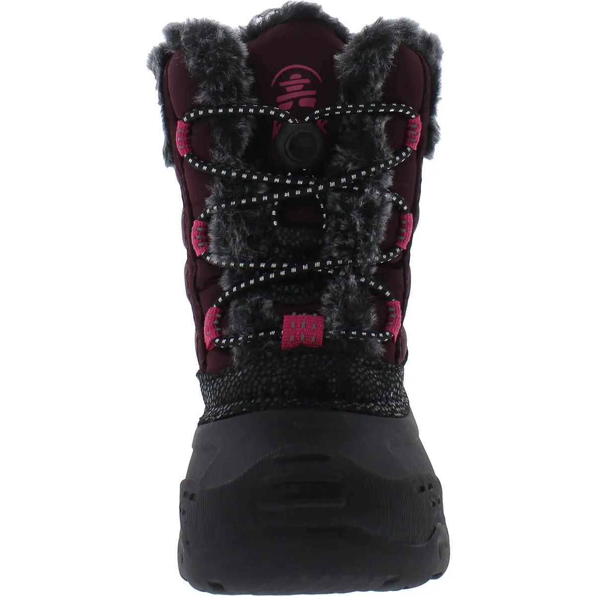 Star 2 T Girls Cold Weather Faux Fur Lined Winter & Snow Boots