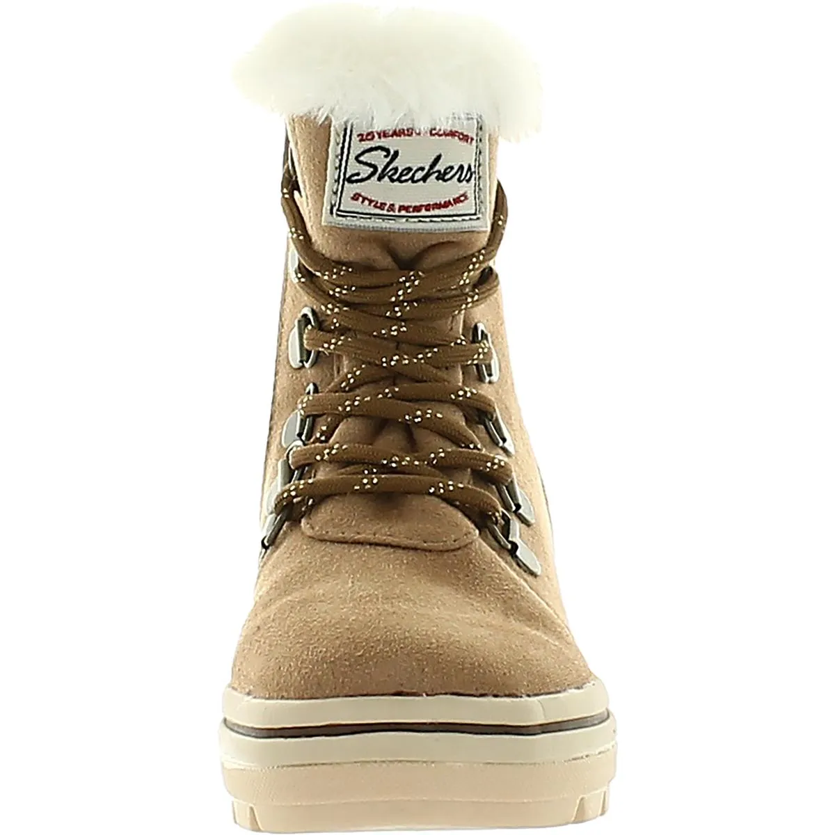 Street Cleats 2 - Snowslide Girls Faux Fur Lined Winter Mid-Calf Boots