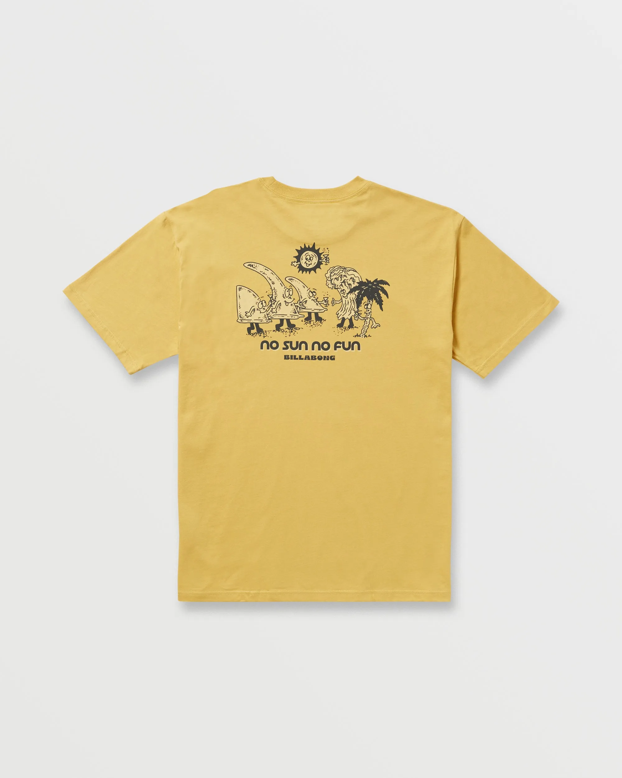 Sun Fun Regular Tee - Vintage Gold Billabong