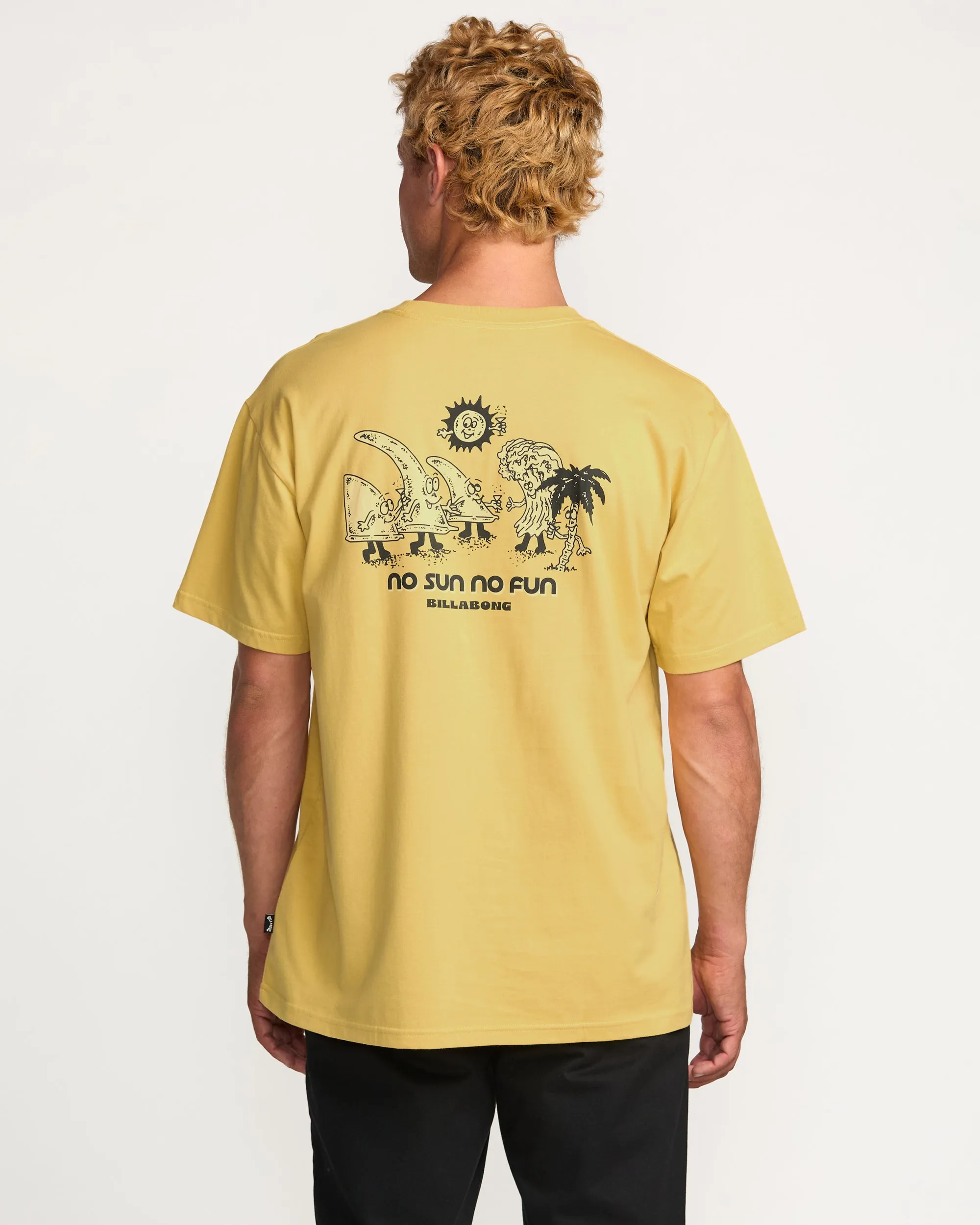 Sun Fun Regular Tee - Vintage Gold Billabong