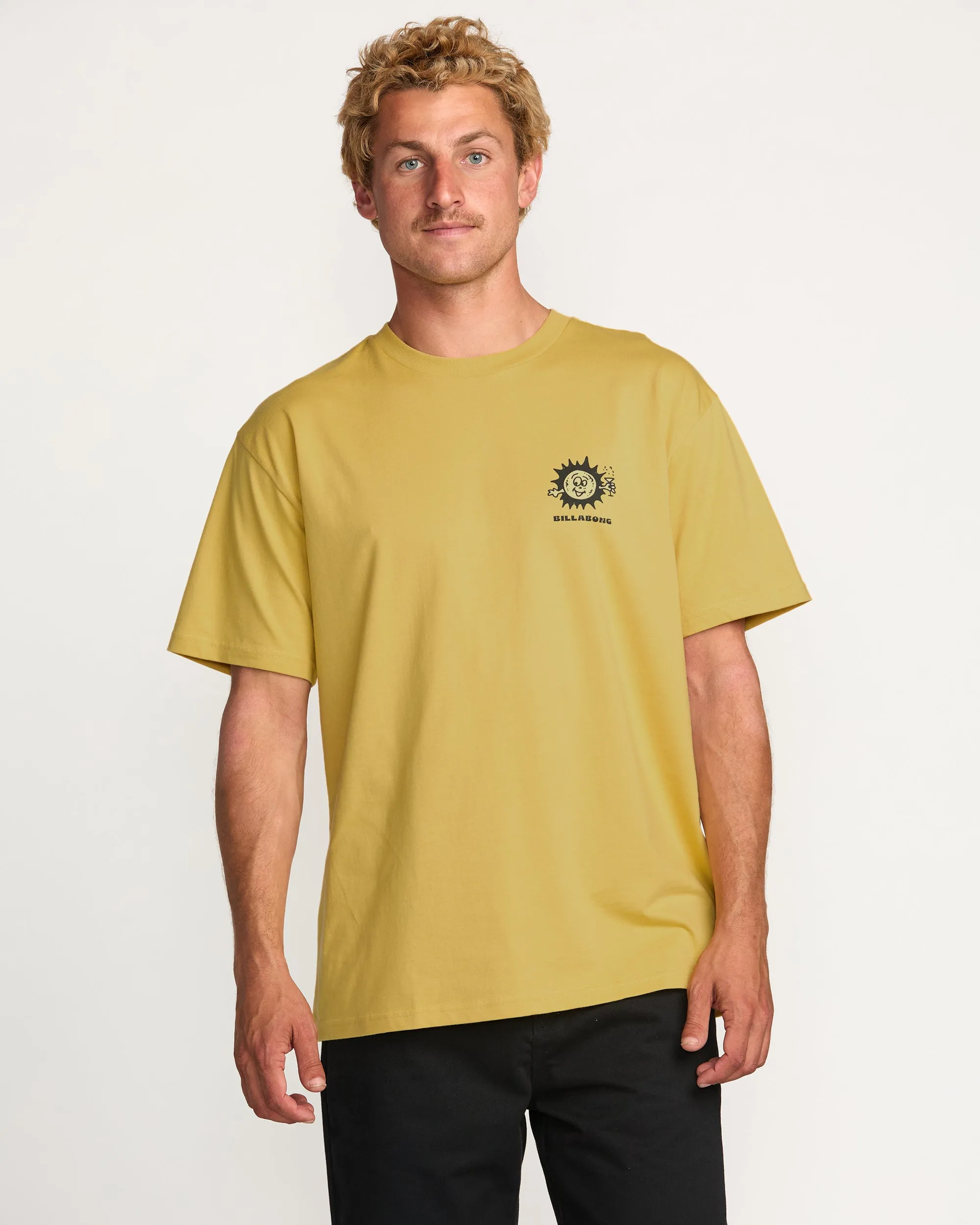 Sun Fun Regular Tee - Vintage Gold Billabong
