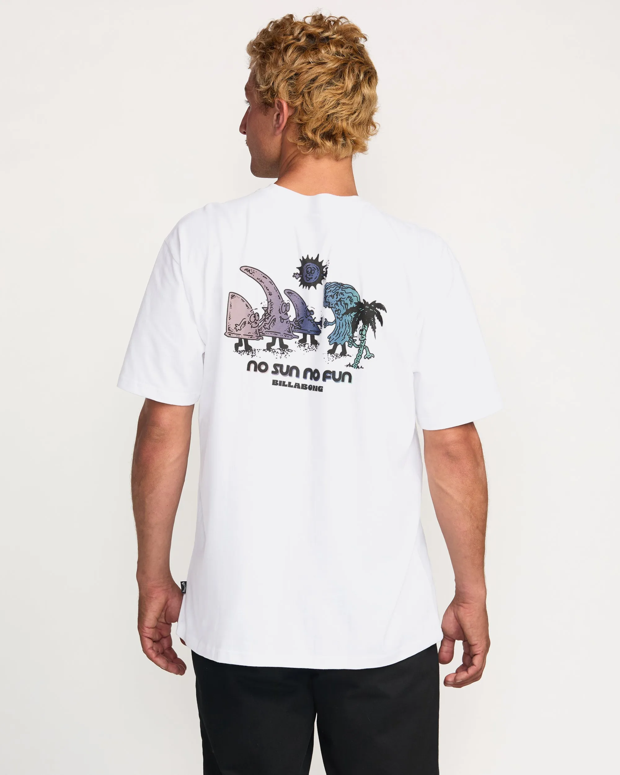 Sun Fun Regular Tee - White Billabong