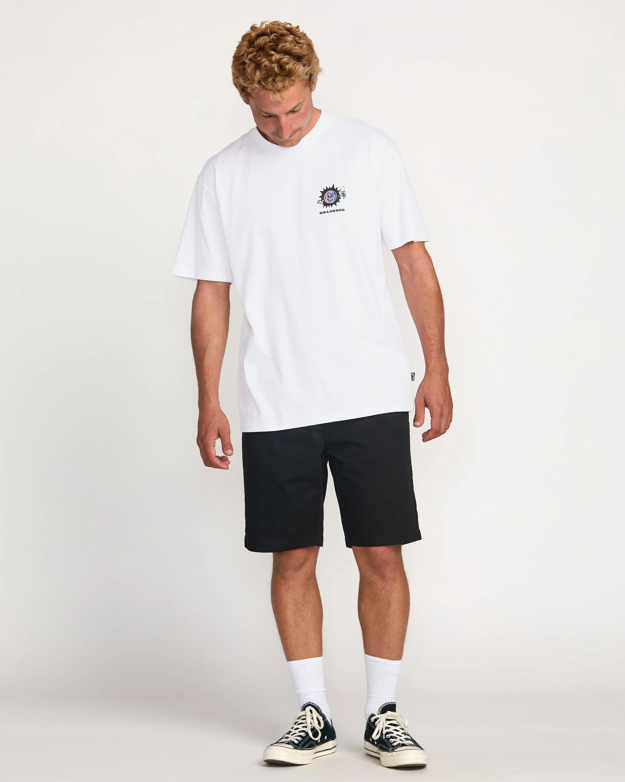 Sun Fun Regular Tee - White Billabong