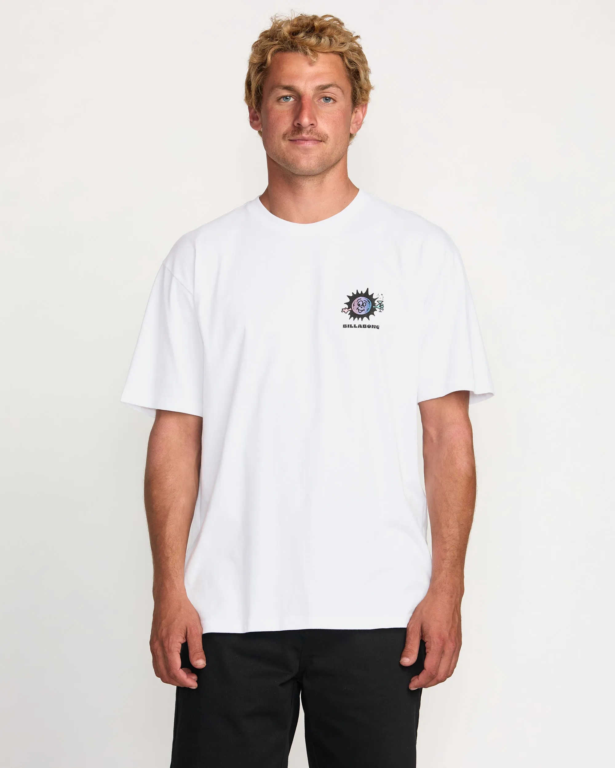 Sun Fun Regular Tee - White Billabong