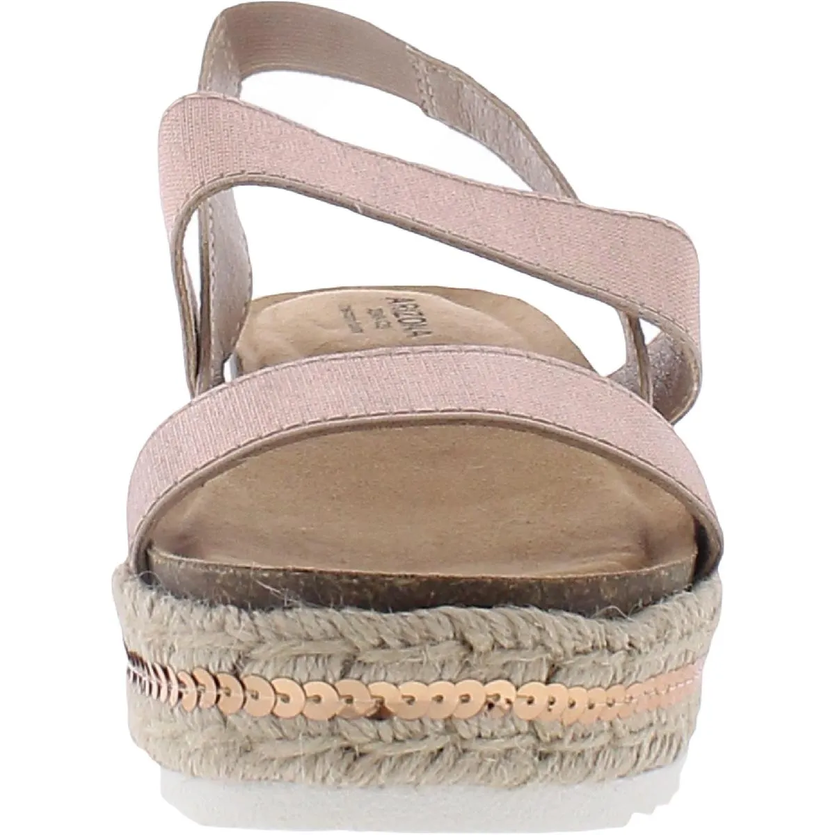 Sunset Girls Footbed Slingback Espadrilles