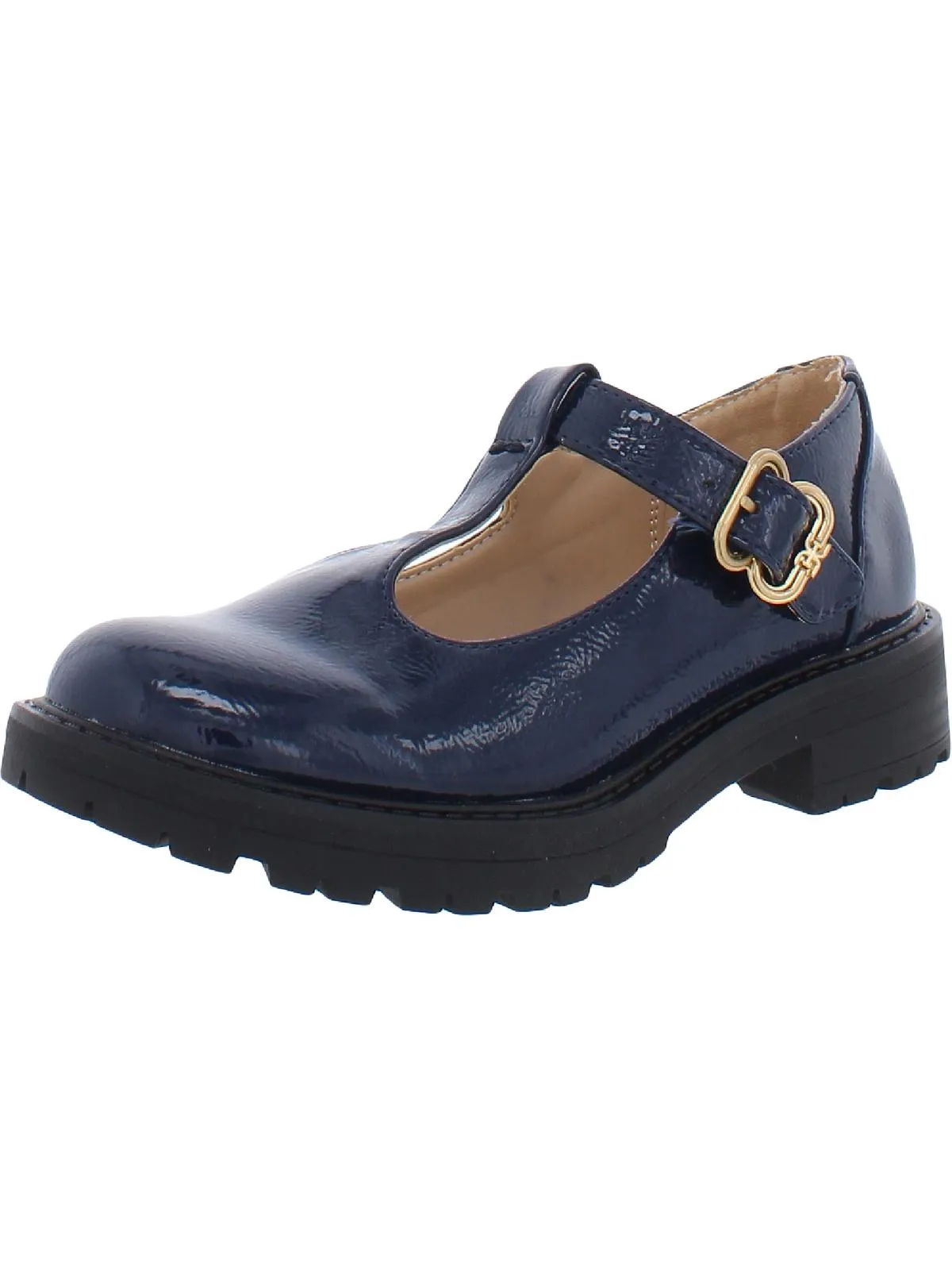 Taelor Girls Buckle Patent Mary Janes