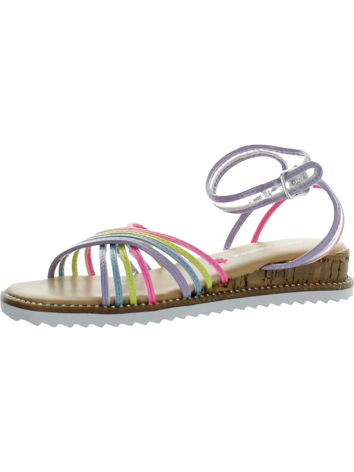 TFantasy Girls Stretch Stripe Ankle Strap