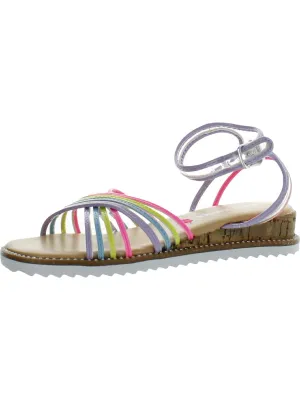 TFantasy Girls Stretch Stripe Ankle Strap