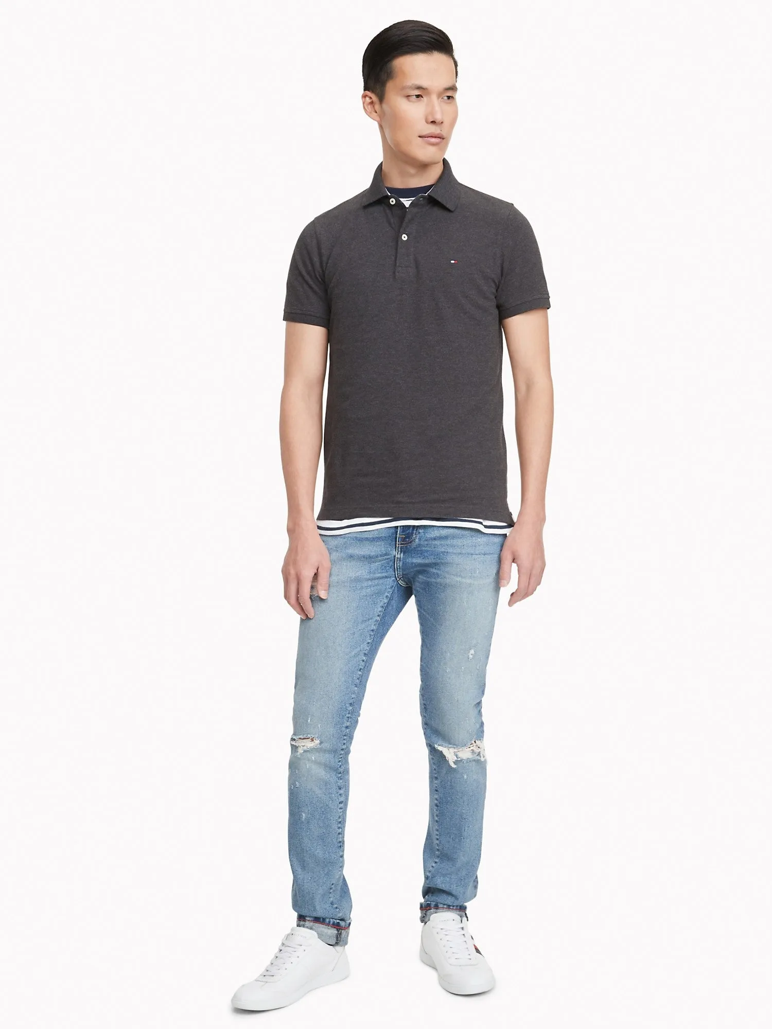 Tommy Hilfiger Slim Fit Tommy Polo - Men