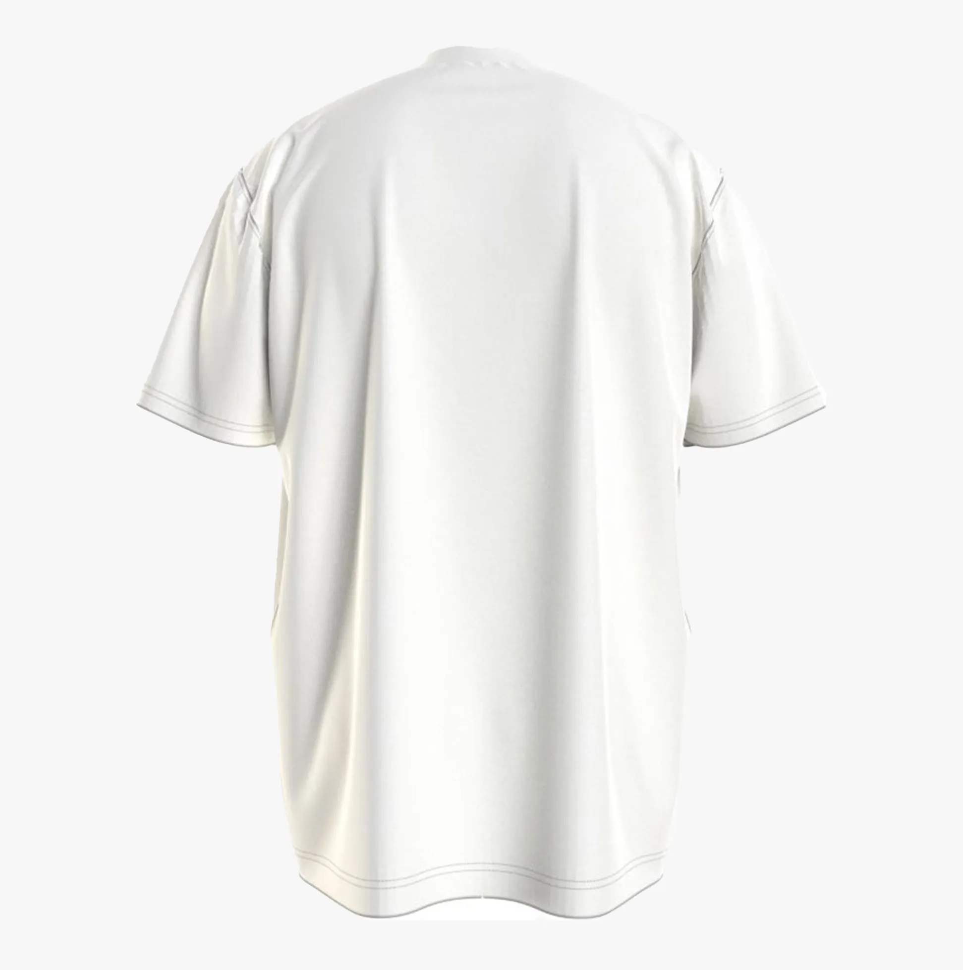 Tommy Hilfiger TH ESTABLISHED Mens T-Shirt Ecru